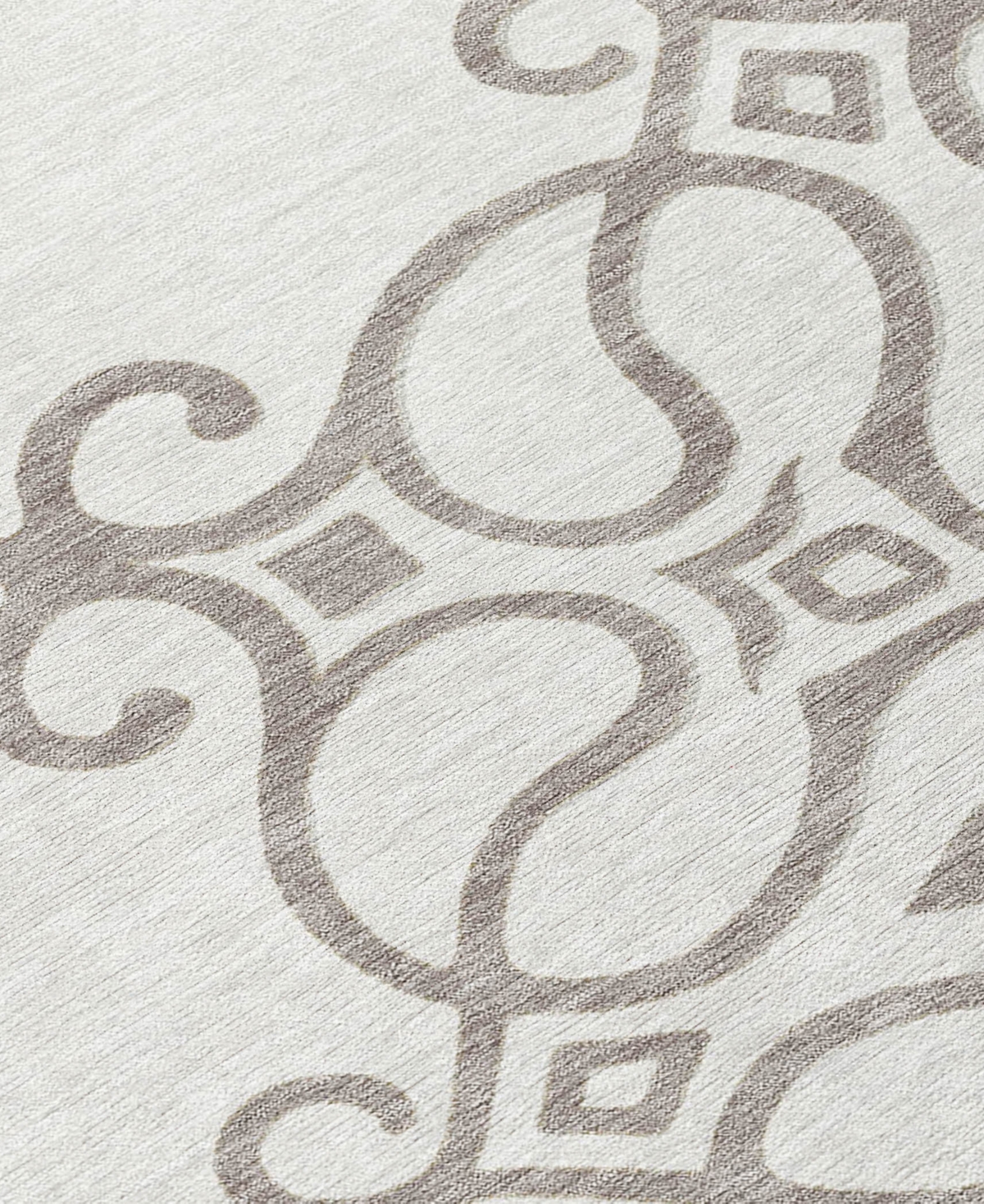 Addison Chantille Acn874 5'x7'6 Area Rug In Ivory