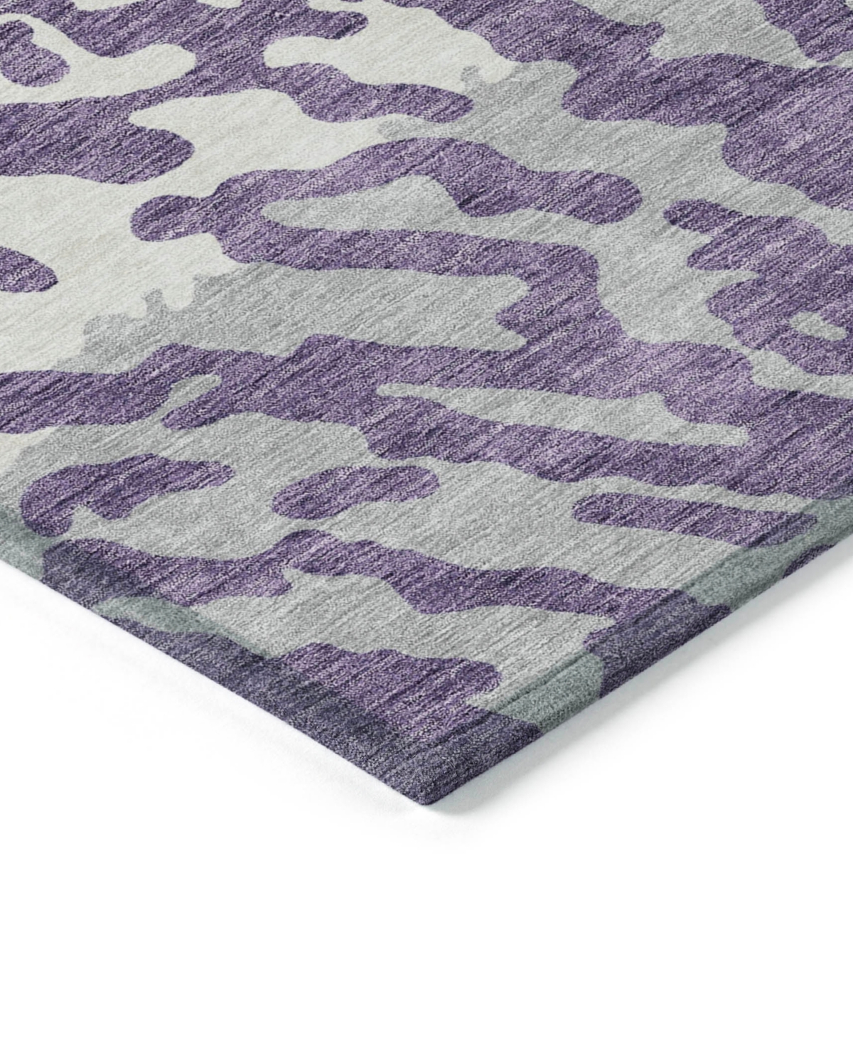Addison Chantille Acn873 8'x10' Area Rug In Purple