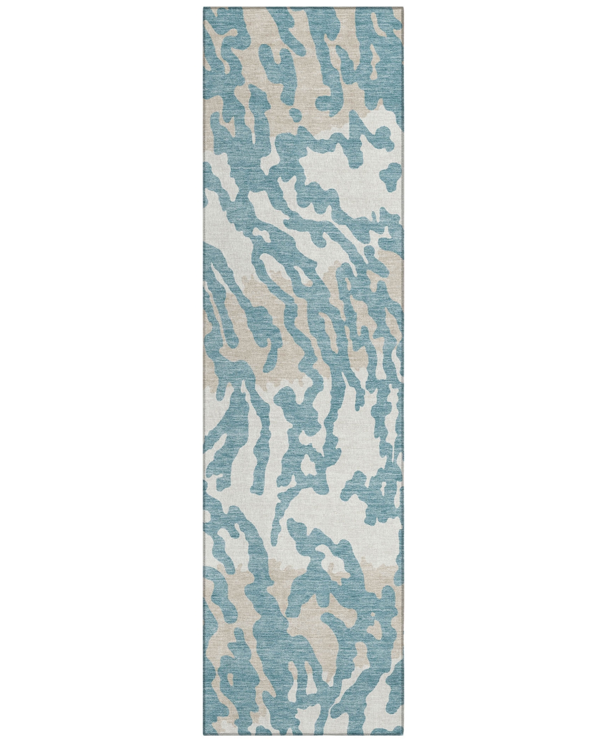 Addison Chantille Acn873 2'3"x7'6" Runner Area Rug In Teal