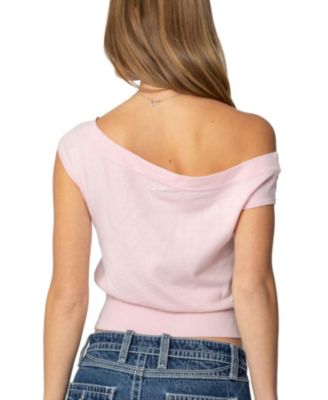 Women's Michaela Off Shoulder Knit Top