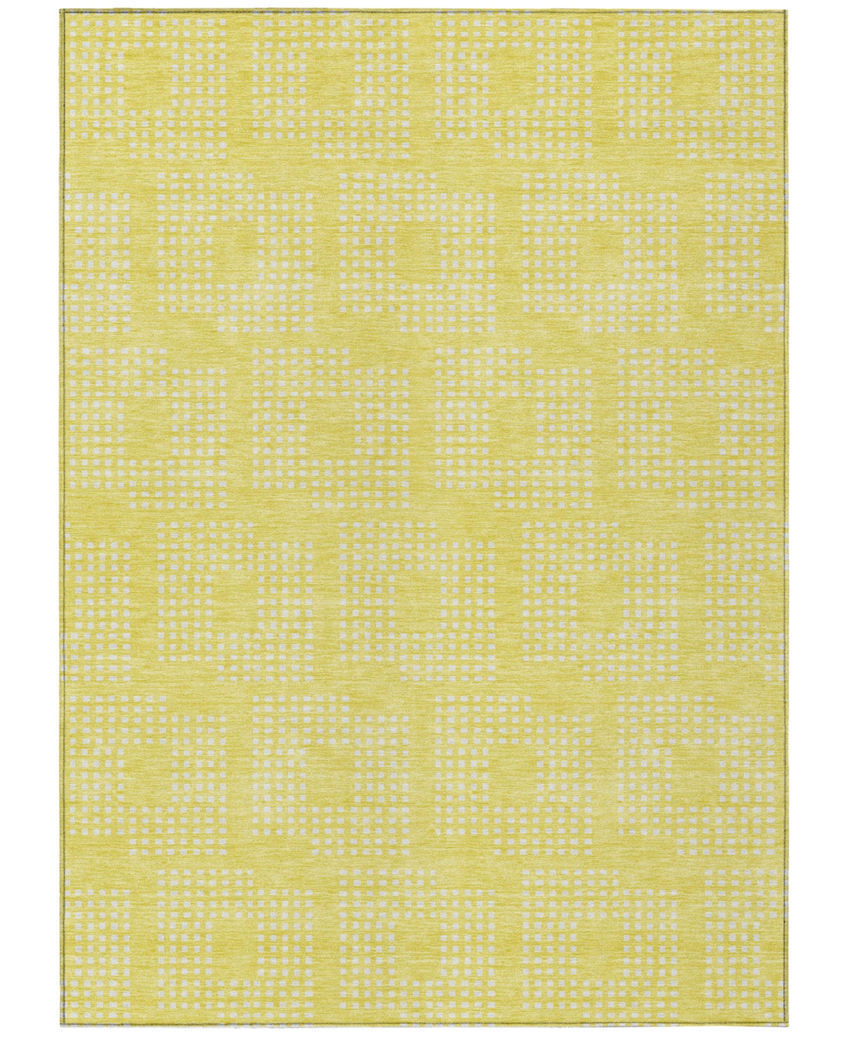 Addison Chantille Acn890 5'x7'6 Area Rug In Yellow
