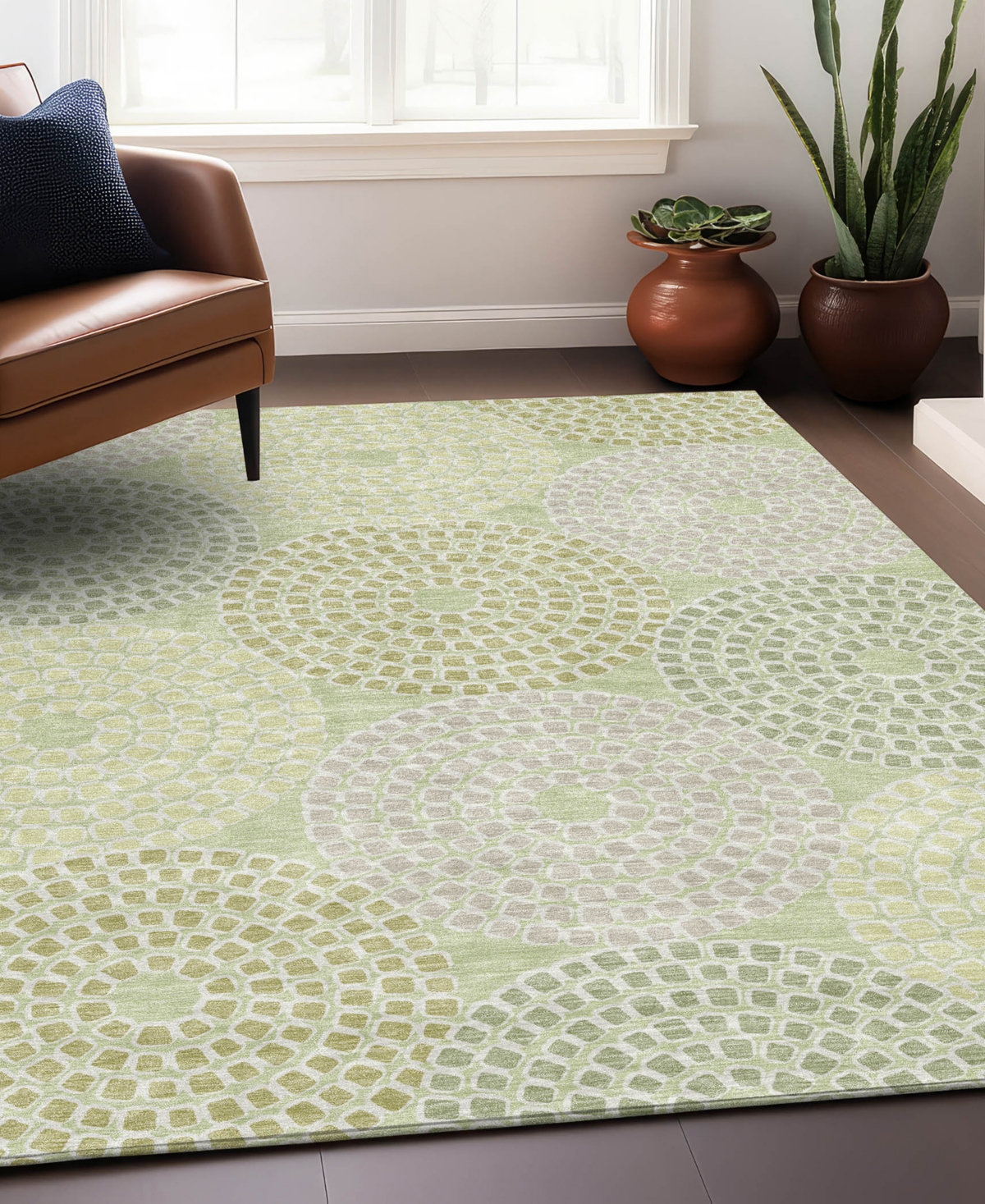 Addison Chantille Acn882 8'x10' Area Rug In Mint