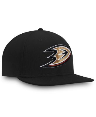 Men's Black Anaheim Ducks Core Fitted Hat