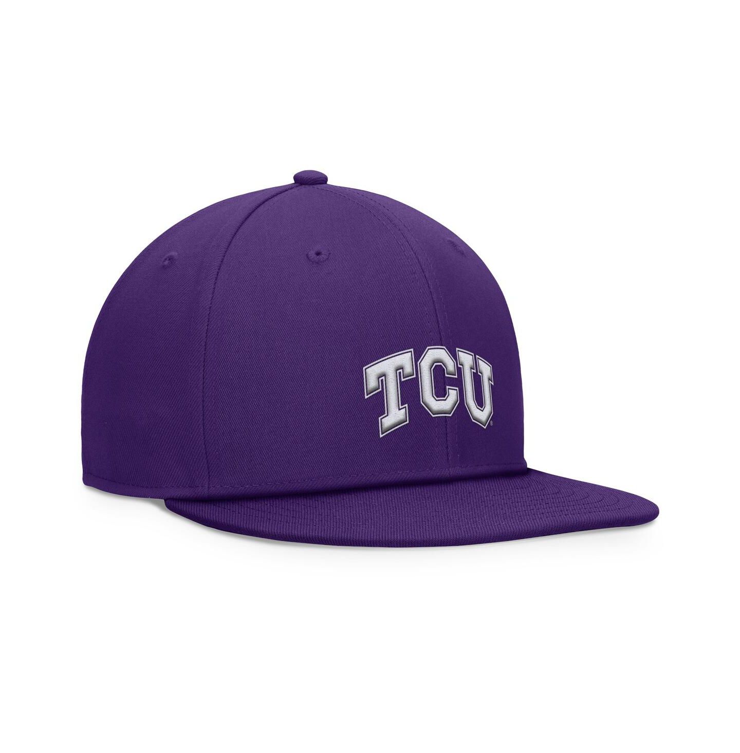 Мужская кепка Top of the World Purple TCU Horned Frogs Fundamental Snapback Hat — фото 3