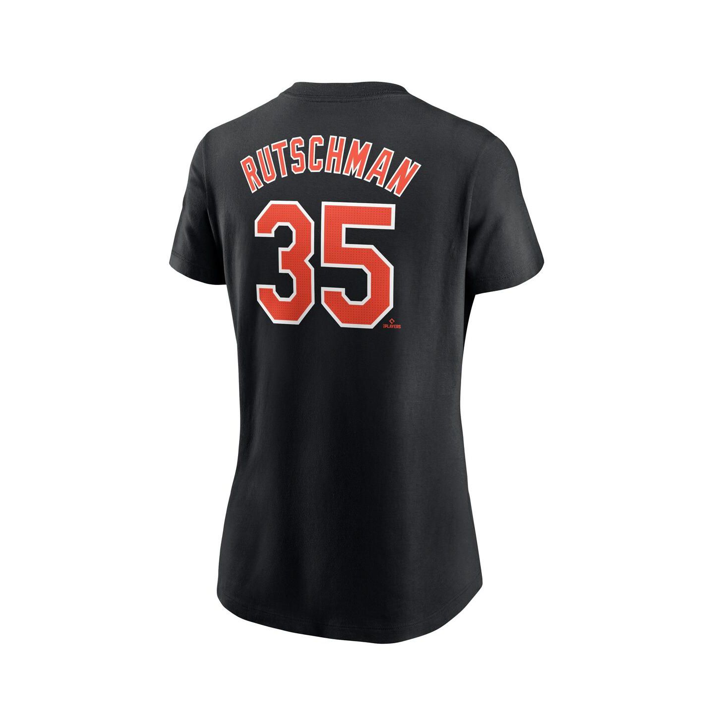 Женский топ Nike Adley Rutschman Black Baltimore Orioles Fuse Name & Number — фото 3