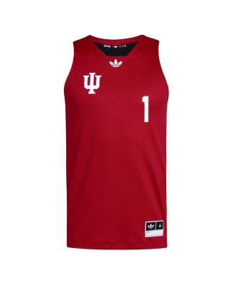 Men's 1 Crimson/Black Indiana Hoosiers Black History Month Basketball Jersey
