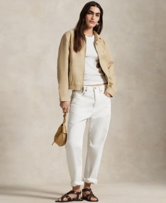 Women's Linen Windbreaker