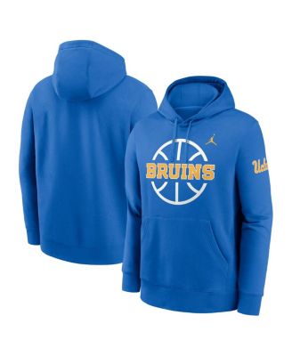 Jordan - Men's Blue UCLA Bruins Basketball Icon Club Fleece Pullover Hoodie