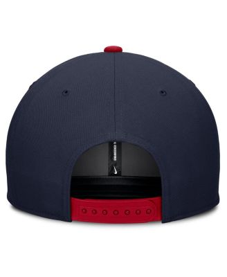 Men's Navy/Red Cleveland Guardians Pro Performance Snapback Hat