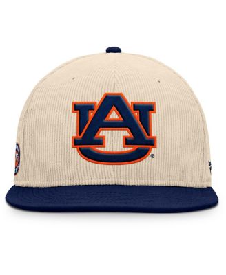Men's Tan Auburn Tigers Catcher Snapback Hat