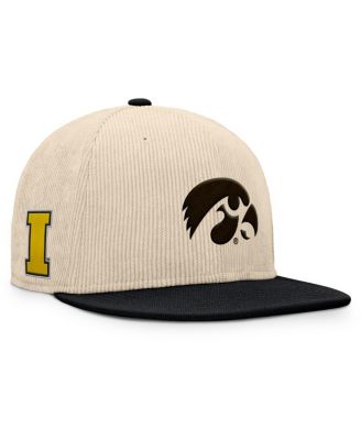 Men's Tan Iowa Hawkeyes Catcher Snapback Hat