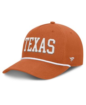 Fanatics - Men's Texas Orange Texas Longhorns Foul Ball Rope Adjustable Hat