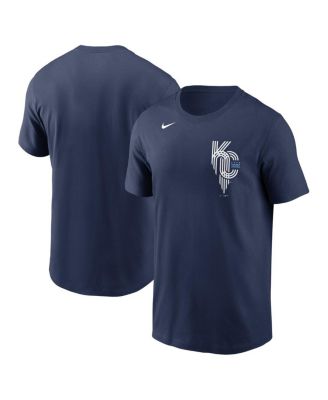 Nike - Men's Navy Kansas City Royals City Connect Wordmark T-shirt