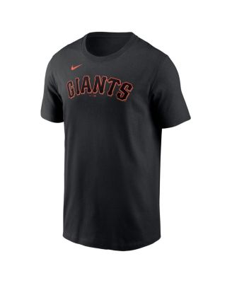 Men's Matt Chapman Black San Francisco Giants Fuse Name Number T-Shirt
