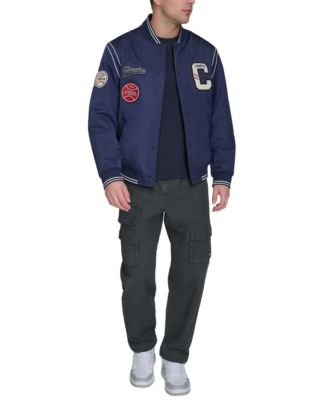 Men's Varsity Patch Bomber Jacket