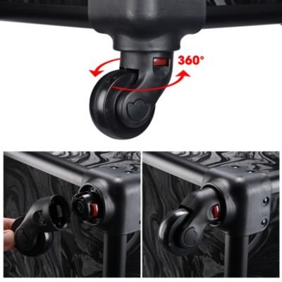 Rolling Makeup Train Case