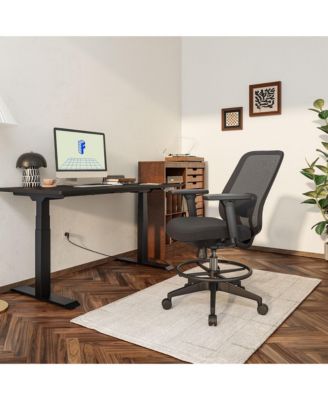 C2HB-Foam Ergonomic High-Back Office Chair, Black