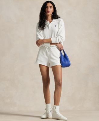 Women's Lightweight Fleece Drawstring Shorts