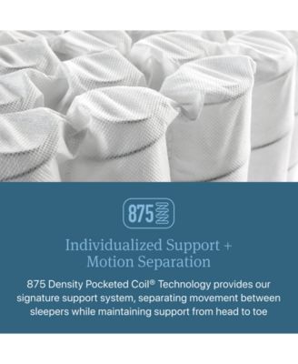 Level One 14.25" Medium Pillow Top Mattress Set - Queen Split