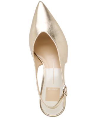 Women's Alenna Kitten-Heel Slingback Pumps