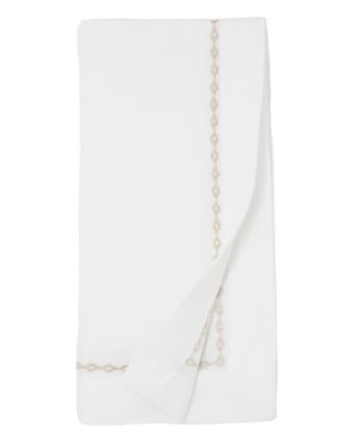 Timeless Chainlink Embroidery Napkin, Set of 4