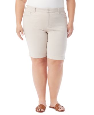 Gloria Vanderbilt - Plus Size Cargo Capri Pants