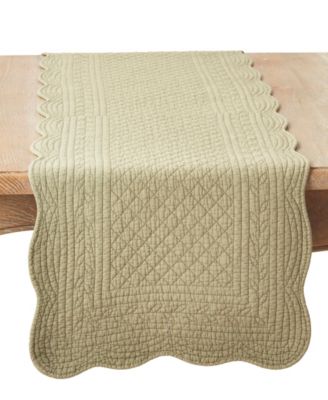 Charming Quilted Table Runner, 16" x 72"