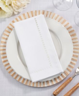 Laser-Cut Hemstitch Napkin, Set of 4