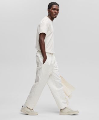 Men's Drawstring Pull-On Straight-Leg Pants, Exclusively at Macy's
