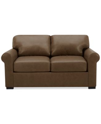 Radley Roll Arm 61" Leather Loveseat