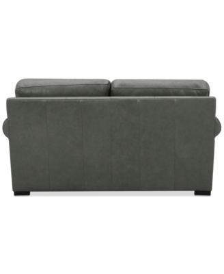 Radley Roll Arm 61" Leather Loveseat