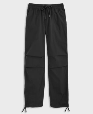 Men's Regular-Fit Stretch Ripstop Parachute Pants, Exclusively at Macy's