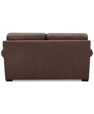 Radley Roll Arm 61" Leather Loveseat
