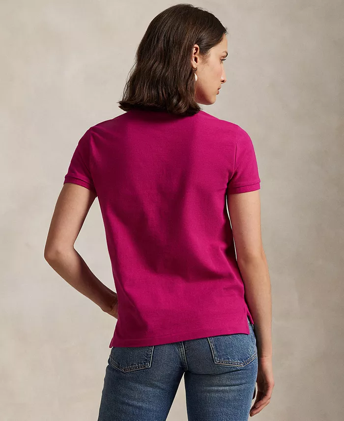 Women's Classic-Fit Mesh Polo Shirt - thumbnail 9