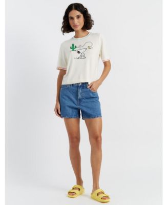 Women's Cotton Peanuts Vacation T-Shirt
