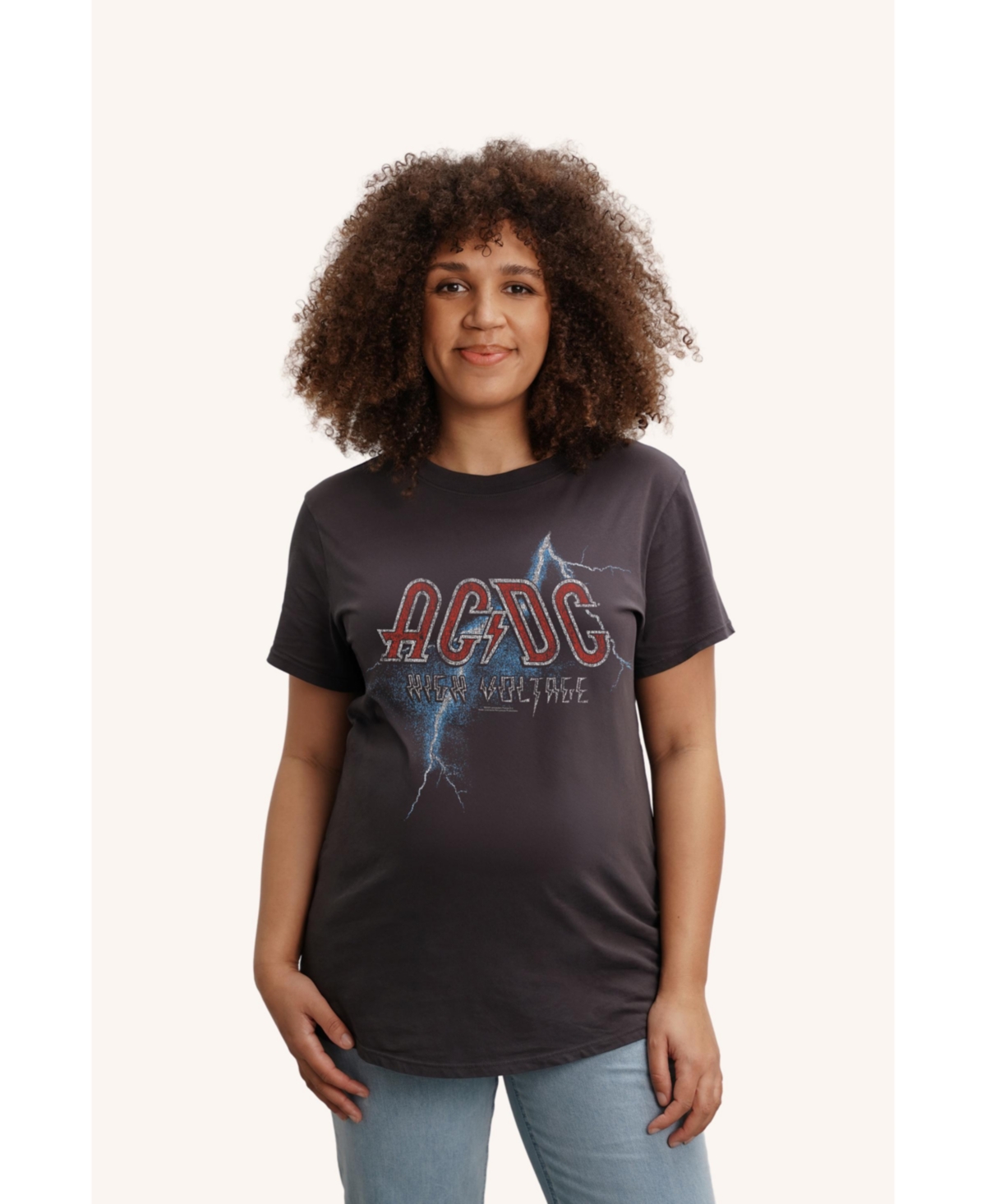 Maternity The Groove Tee - Charcoal