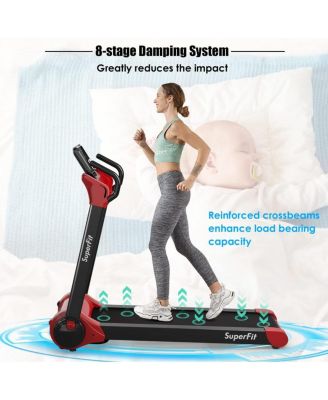 2.25 HP Electric Motorized Folding Treadmill with LED Display