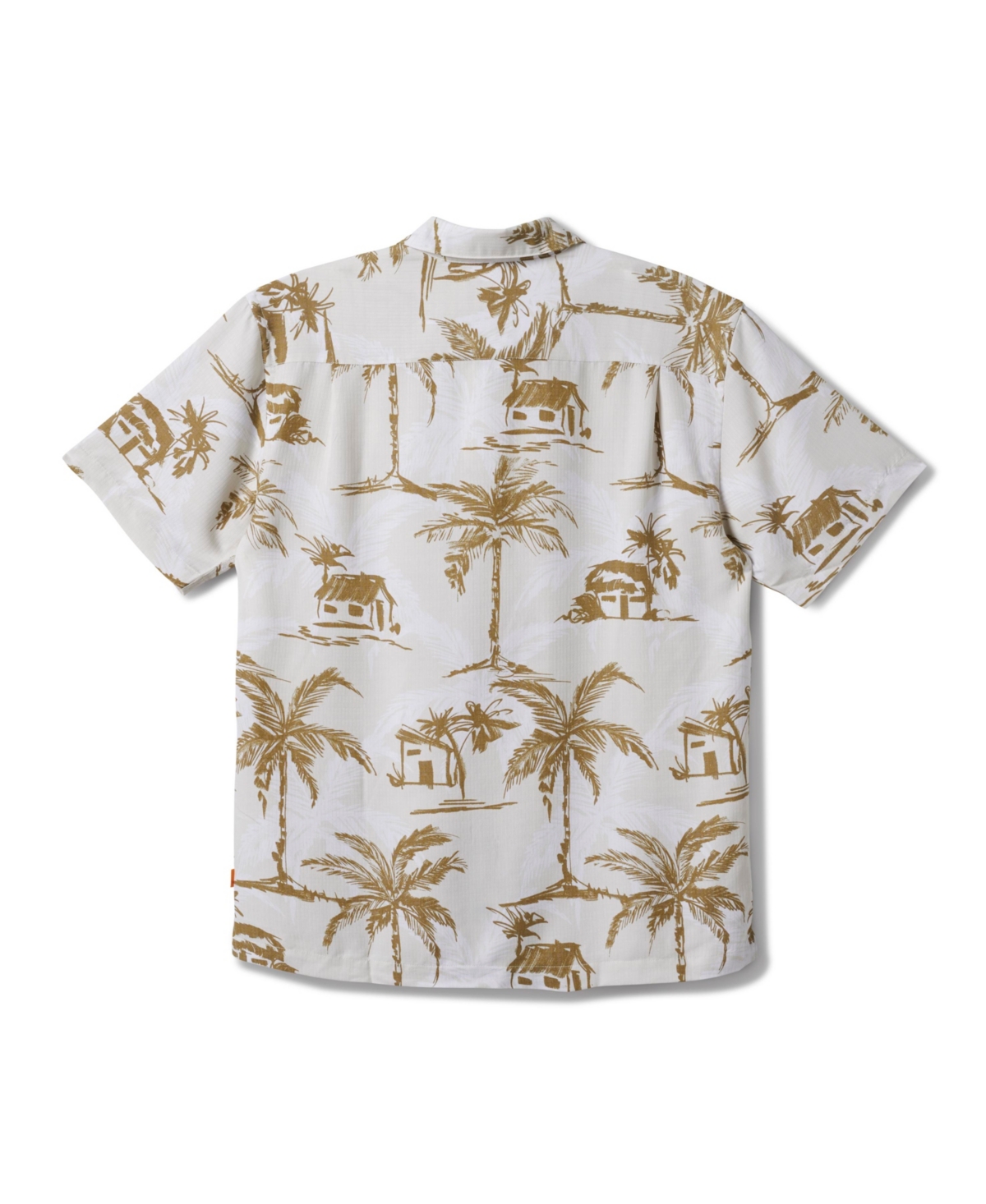 Quiksilver Waterman Men's Off The Grid Woven Shirt In Bone White