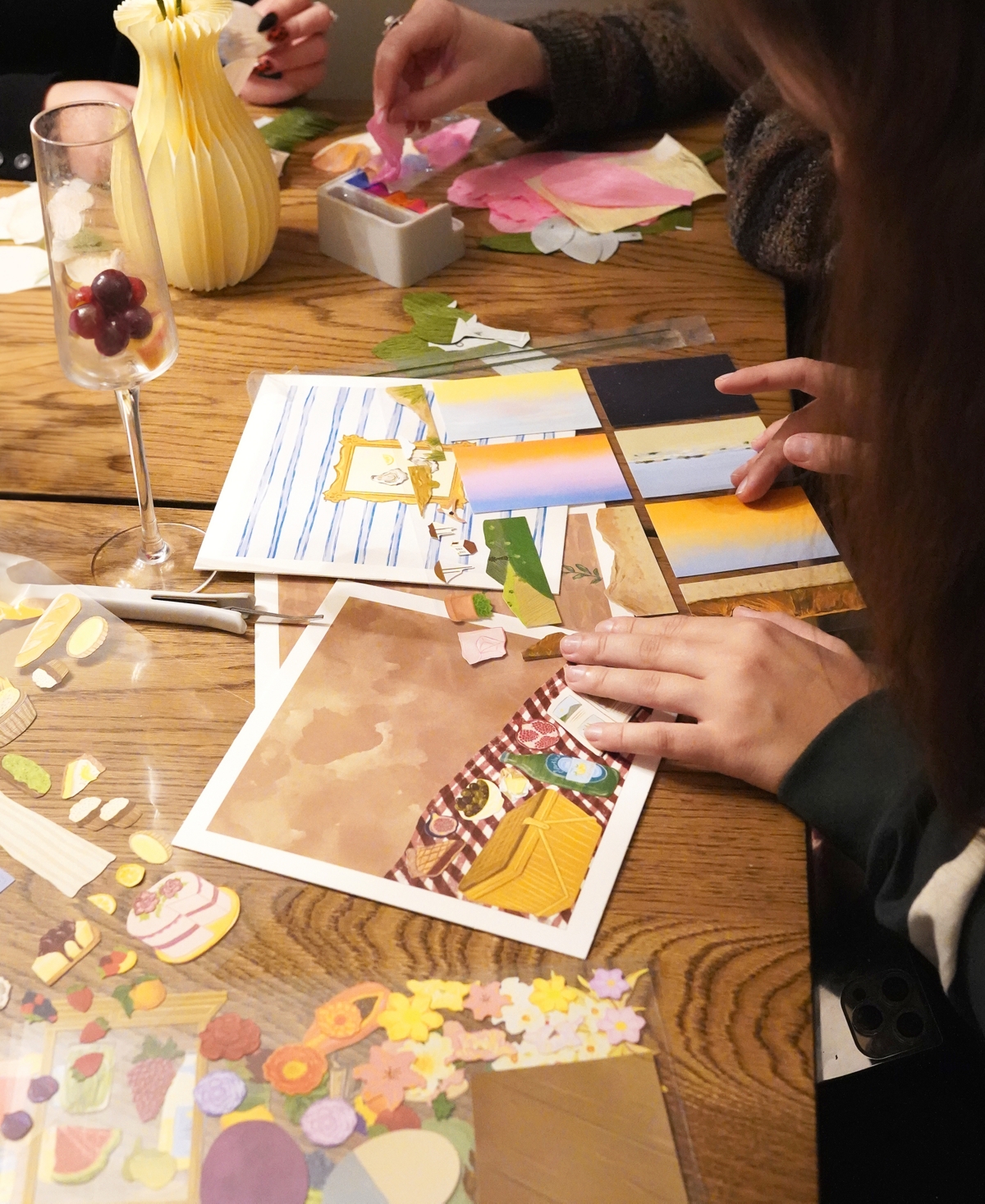 Lifelines Flowcrafts Collage Art Set In Multi