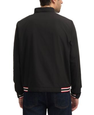 Men's Moorgate Zip Logo Bomber Jacket
