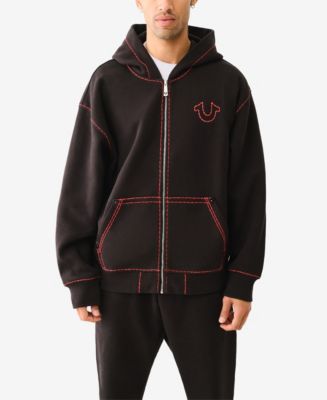 TRUE RELIGION BUDDHA ジップ フーディ 4色 関税送料無料 True Religion Men's Buddha Logo Zip Hoodie Sweatshirt, black