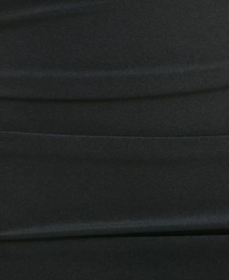 Juniors' Rhinetone-Strap Lace-Up-Back Dress