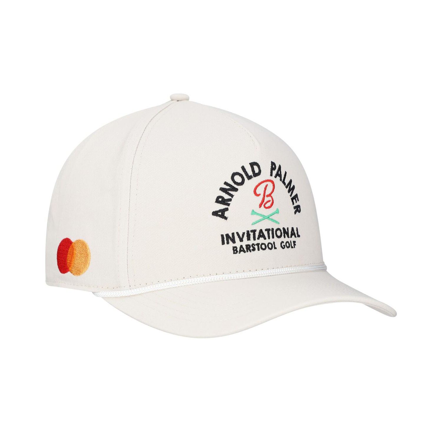 Men's and Women's Cream Arnold Palmer Invitational Adjustable Rope Hat
