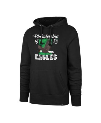 Men's Black Philadelphia Eagles Regional Headline Pullover Hoodie
