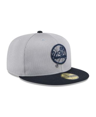 Men's Gray/Navy New York Yankees 2025 Batting Practice 59FIFTY Fitted Hat