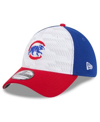 New Era - Men's Royal/Red Chicago Cubs 2025 MLB Clubhouse 39THIRTY Flex Hat