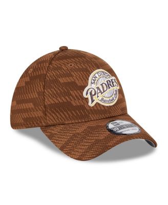 Men's Brown San Diego Padres 2025 MLB Clubhouse 39THIRTY Flex Hat