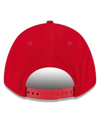 Men's Red St. Louis Cardinals 2025 MLB Clubhouse 9FORTY M-Crown Adjustable Hat