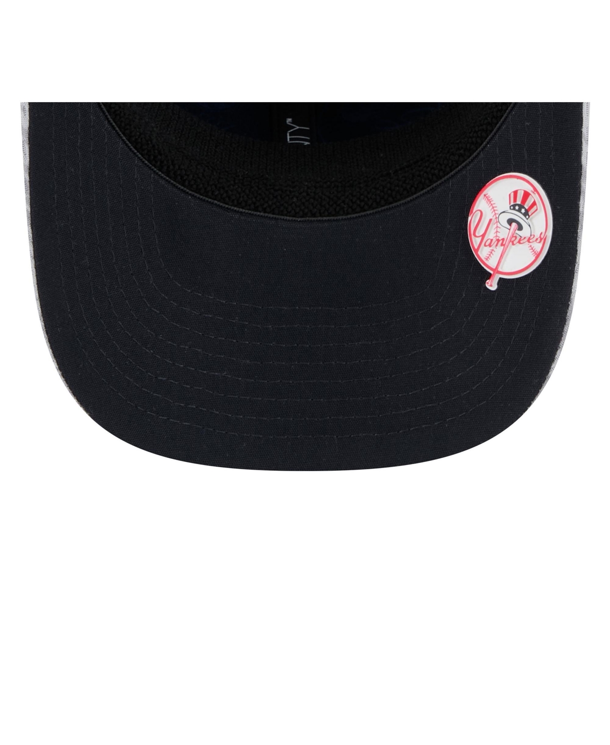 New Era Men's Gray New York Yankees 2025 Mlb Clubhouse 9forty M-crown Adjustable Hat In Gray