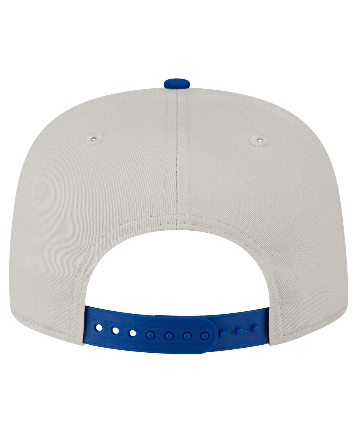 NEW ERA MEN'S CREAM NEW YORK METS IRON GOLFER SNAPBACK HAT 